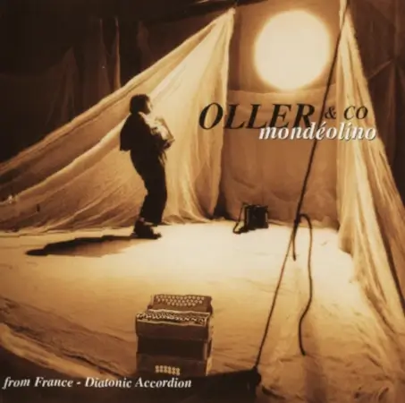 mondeolino, pochette du cd accordéon diatonique avec Christian oller, musicien accordéoniste
